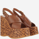Chloè Maxime Wedge Sandals