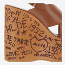 Chloè Maxime Wedge Sandals