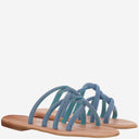 Sandales en cuir Kima avec strass