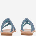 Sandales en cuir Kima avec strass