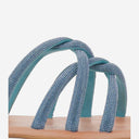 Sandales en cuir Kima avec strass
