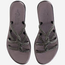 Sandales en cuir Kima avec strass