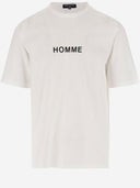 Comme des Garcons T-shirt en coton avec logo
