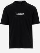 Comme des Garcons棉T恤和徽标