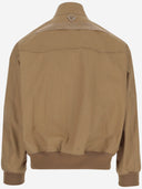 Comme des Garcons Beige Nylon Bomberjacke