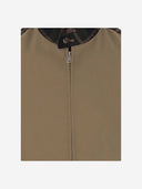 Comme des Garcons Linen Blend Khaki Bomber Kurtka