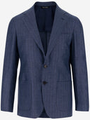 Brian Dales Single Breasted Linen Jacket