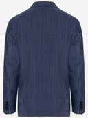 Brian Dales Single Breasted Linen Jacket