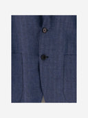 Brian Dales Single Breasted Linen Jacket