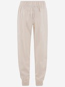 Sa Su Phi Silk And Viscose Valentina Joggers Pants