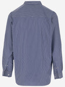 Comme des Garcons katoenen shirt met gestreept patroon