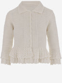 Chloè Crochet Knit Cardigan