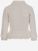 Chloè Crochet Knit Cardigan