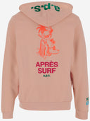 Sudadera de mezcla de algodón de Surf Apres Surf con logotipo