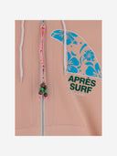 Sudadera de mezcla de algodón de Surf Apres Surf con logotipo