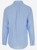 Polo Ralph Lauren Linen Shirt With Logo