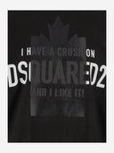 Dsquared2 Cotton T Shirt With Logo Print