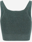 Farvemarked viskose blandet top