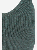 Farvemarked viskose blandet top