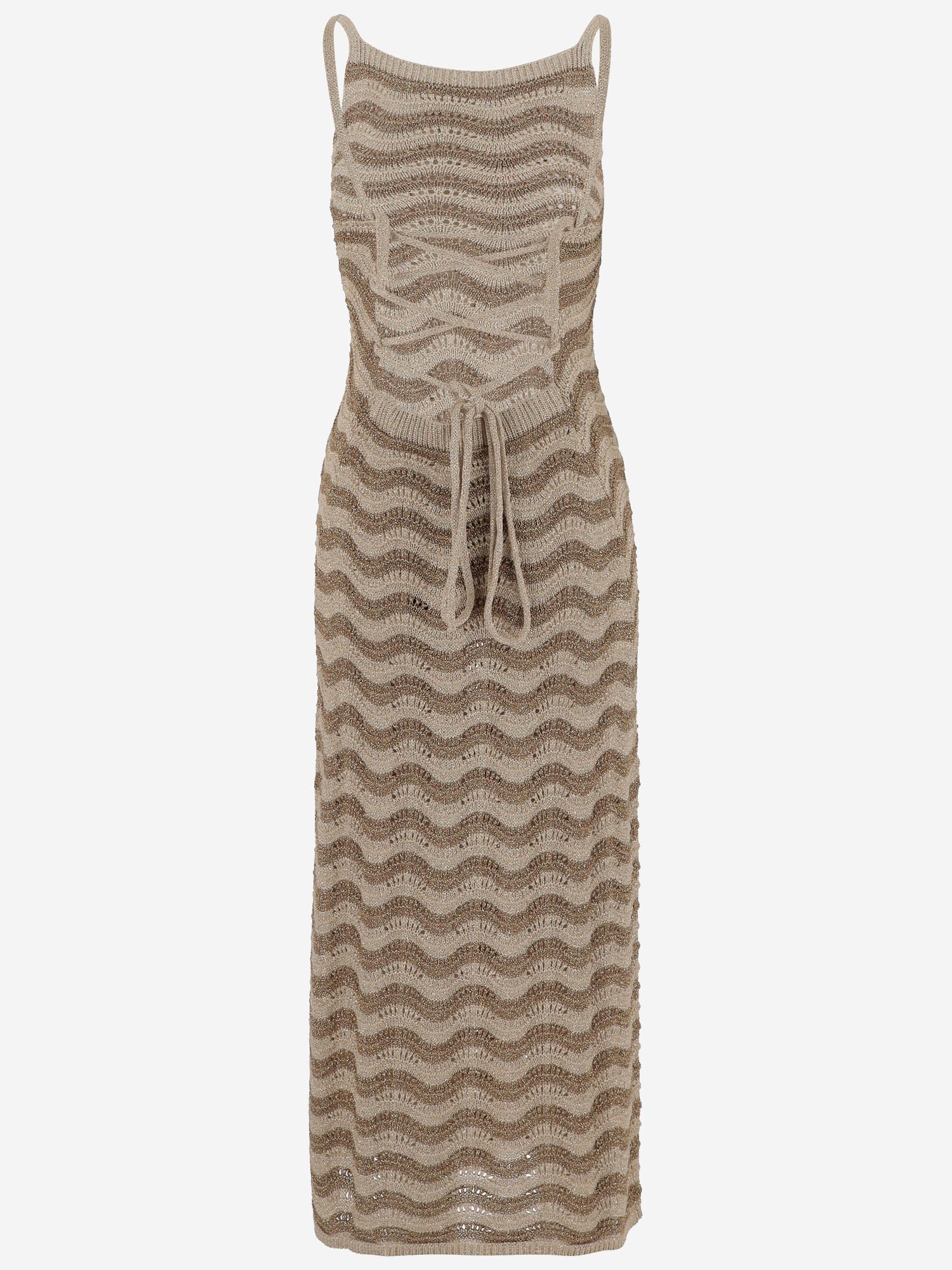 Robe de mélange de viscose du marché des couleurs avec motif ondulé