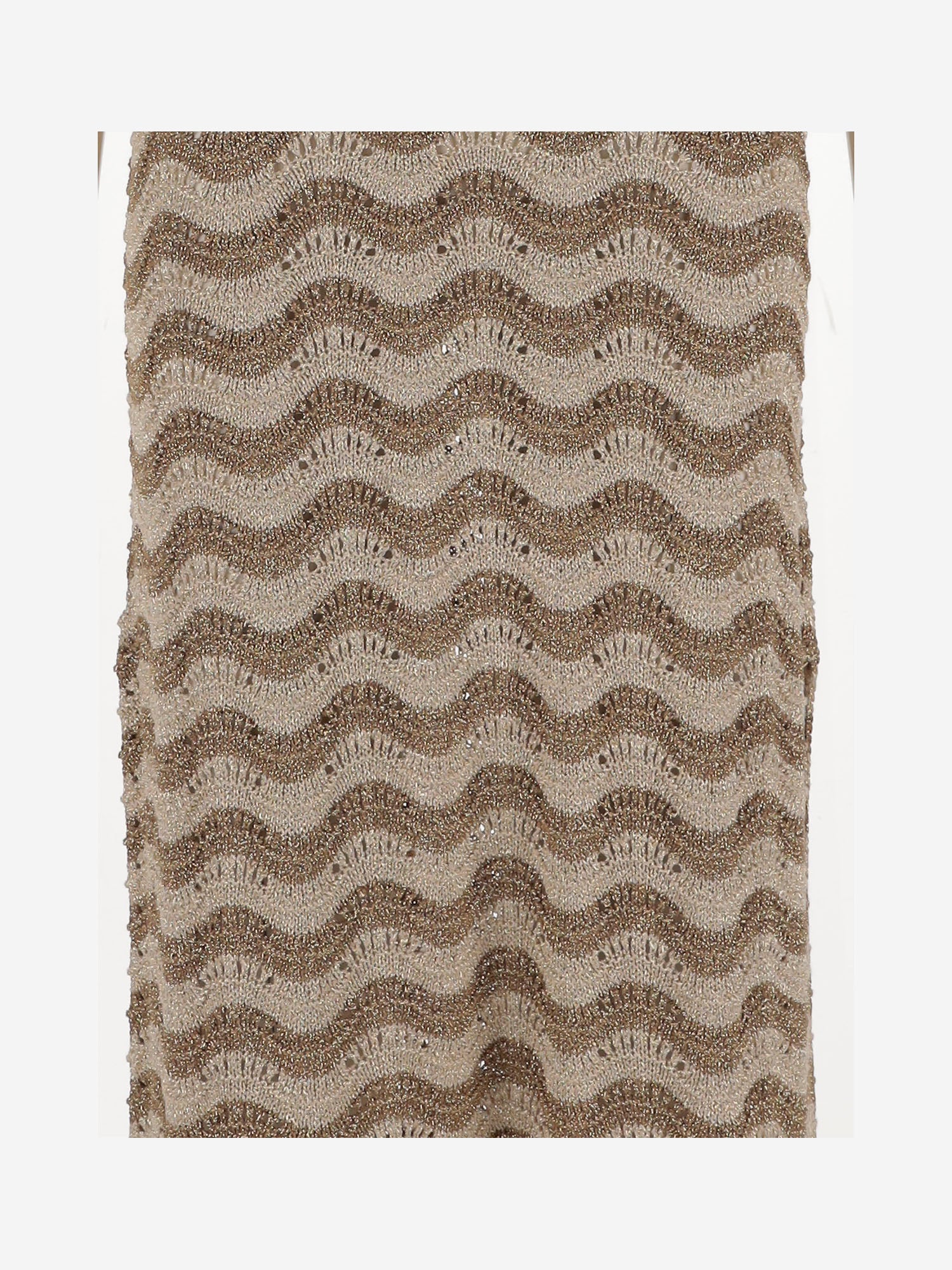 Robe de mélange de viscose du marché des couleurs avec motif ondulé
