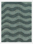 Kleurmarkt Viscose Blend top met golvend patroon