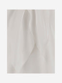 Top di cotone Carven con arco