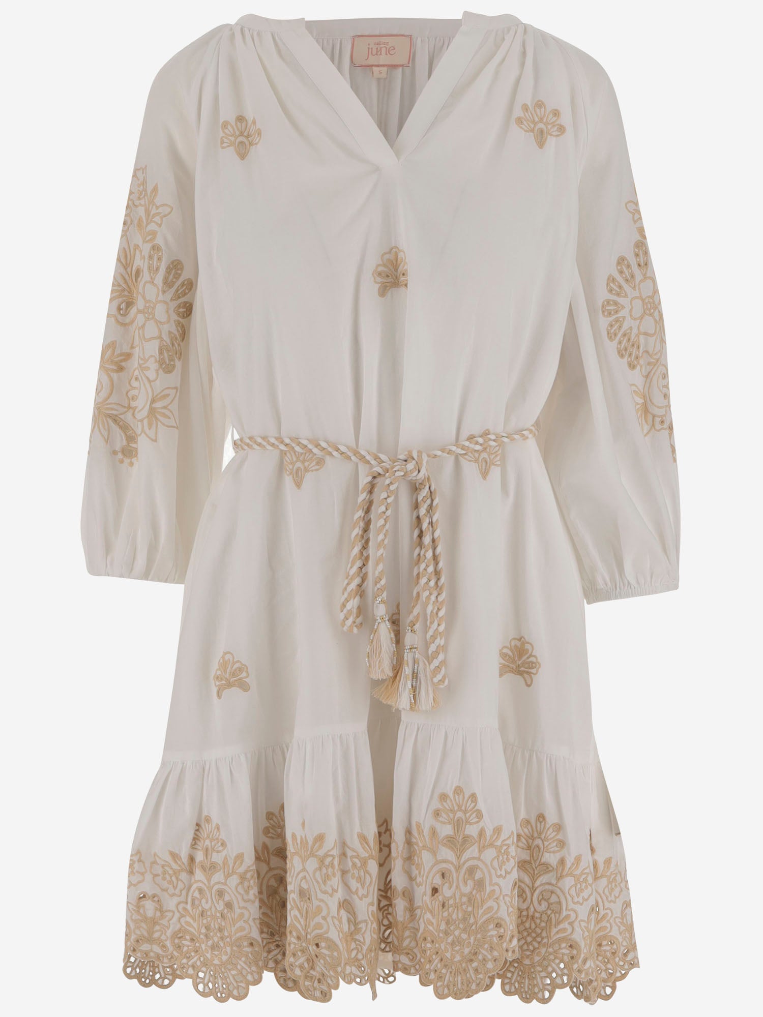 Appeler June Elizabeth Cotton mini robe