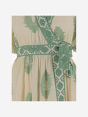 6 월 말린 코튼 미디 드레스를 불러