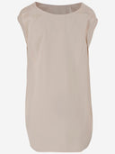 Sa Su Phi Silk og Viscose Draped Top