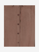 Camicia da gabardina oversize blumarine