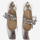 Mach & Mach Low Shoe With Metallic Decoration