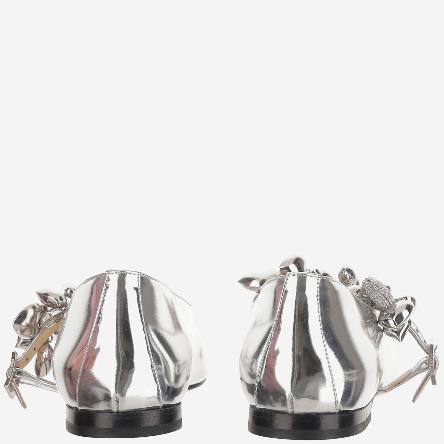 Mach & Mach Low Shoe With Metallic Decoration