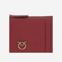 Pinko Leather Card Case With Logo