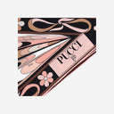 Emilio Pucci Silk Scarf With Magdalene And Wave Prints