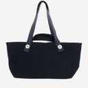 Patou Grande borsa trapezio del logo di cotone