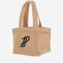 Patou Raffia Bag With Logo
