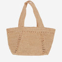 Patou Raffia Bag With Logo
