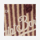 MC2 Saint Barth Colette håndveske laget av stripete raffia