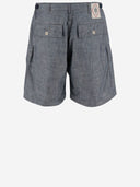 Cp Company Chambray Cargo Shorts