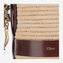 Chloè Kerala 25 Bag In Raffia And Leather