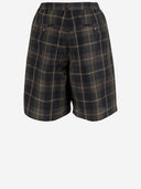 Comme Des Garcons Linen Blend Short Pants