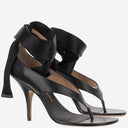 Sandalo in pelle di salvatore ferragamo con tallone