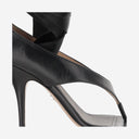 Sandalo in pelle di salvatore ferragamo con tallone