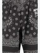 Apres Surf Cotton Pants With Bandana Pattern