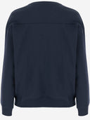 Pinko Cotton Sweatshirt With Logo