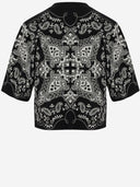 Pinko Niamey Cotton Bandana Print T -shirt