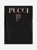 Emilio Pucci Baumwoll -T -Shirt mit Logo