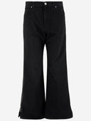 Pinko Cotton Jeans With Side Zippers