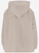 Giacca con cappuccio in nylon carven